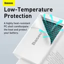 Baseus Compact 20W USB-A/ USB-C Charger - White【EU】 image 4