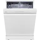 Midea MDWPF1233C(W)-WG-UK 60cm Freestanding Dishwasher - 12 Place Settings - White - E Rated image 2