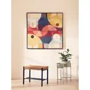 Interiors by Premier Stool Bandar Beech Wood & Hemp Rope Black/Natural image 4