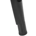 HOMCOM Lot de 4 tabourets de Bar Empilable Chaise de Bar Industriel avec Repose-Pied Hauteur d'Assise 76 cm, cadre en métal, style rétro, pour salle à manger, balcon, bistrot ou bar, Noir image 7