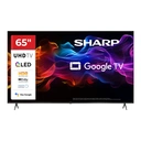 SHARP 65HP5265ETV 65" 4K UHD Qled Google TV image 0