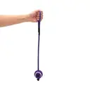 Petface Tennis Ball on a Rope Dog Toy with Handle for Fetch & Tug Games image 3