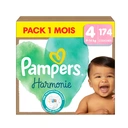 Pampers Harmonie Pack 1 Mois, Taille 4, 174 couches image 0