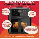 Instant Pot Vortex Plus 4-in-1 Airfryer - 4.7L Capaciteit - ClearCook & OdourErase Technologie image 1