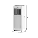 ELECCI Climatiseur Mobile 6000 BTU (1,8 kW), 4-en-1 Refroidissement/Déshumidification/Ventilation/Sommeil, Télécommande, Minuterie 24h, 16–30°C, Filtre Lavable, Kit Fenêtre, R290, Classe A image 9