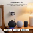 WOOX Prise connectée, WiFi, compatible Alexa, Google et Apple - Noir image 7