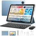 Tablette Blackview Zeno 10, écran FHD 11 pouces (1920 x 1200), 5G, Android 15, Gemini AI, Unisoc T8200, 24 Go (8 + 16) de RAM + 128 Go de ROM, 8800 mAh,  mode PC,  Widevine L1,  Face ID,  16 MP + 13 MP, GPS, OTG, tablette de jeu avec clavier et stylet image 1