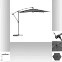 Hespéride parasol Manoa - 3 M Ardoise image 1