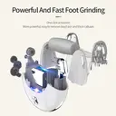K·SKIN Electric Foot Grinder Callus Remover – Rechargeable Portable Pedicure Tool for Foot Care, Dead Skin & Callus Removal, with Grinding Head & USB Charging Cable, KD300 New Year Sale | Top gift picks image 3