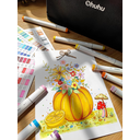 Ohuhu Alcohol Markers - AP Certified, Refillable, 40 Colours, Chisel & Fine Dual Tips for Artists & Adult Colouring image 8