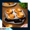 Chef Aid Stainless Steel Oven Thermometer for use with fan, gas, electric, pizza oven, air fryer, or range cooker - cooking/baking/grilling/BBQ, hang or stand inside oven, Easy to read display image 3