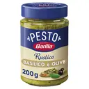 Barilla Pesto rustique basilic olive - 200 g image 0