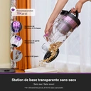 Eureka E20 Plus Robot aspirateur 8000 Pa avec station d'autovidage, fonction anti-emmêlement et autonomie de 180 minutes - Noir image 6