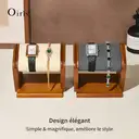 Oirlv Support de Montre en Bois pour Hommes et Femmes - Présentoir à Bijoux et Rangement pour Vitrine image 3