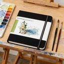 Speedball Drawing Journal 140GSM 5.5 x 5.5 Square Ivory Black image 2