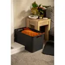 Strata Extra Large Urban Basket with Lid - 42L-Cool Grey image 4