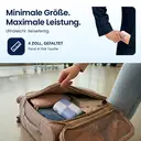 [Sommerangebote - Kostenlose Lieferung am nächsten Tag] Bair Care V6 tragbare Munddusche im Taschenformat mit innovativem Magnet-Wassertank, Druck-Sprühmodus, 30 Tage Akkulaufzeit, über USB aufladbar, IPX7 wasserdicht, ideal für Reisen, Zuhause & tägliche Mundpflege image 2