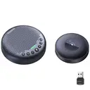 EMEET Bluetooth Conference Speaker Daisy Chain Set with 8 Microphones, 360° Voice Pickup, and AI Noise Reduction image 0