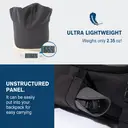 TOP-EX Casquette imperméable et résistante à toutes les conditions Urban Storm, taille M/L - Gris image 4