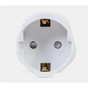 Cablexpert AC power adapter, EU Schuko socket to UK plug, 13 A | A-AC-EUFUKM-01 | Power adapter image 1