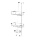 Croydex Hook Over Three Tier Storage Basket image 1