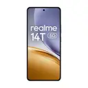 realme 14T Smartphone 5G, 8 GB RAM + 256 GB Speicher, 5260 mAh Akku, Dimensity 6300 Chipsatz, IP69 Wasserbeständigkeit, 50 MP Kamera, 120 Hz Display mit Augenschutzmodus, Schwarz (Ohne Adapter) image 1