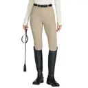 Willit Women's Riding Pants Full Seat Silicone Breeches Equestrian Horseback Riding Tights with Zipped Pocket Khaki S image 1