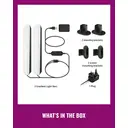 WIZ Smart Light Bars LED Black 30cm 2pcs image 1