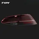 TYPY Phares arrière LED pour VW Golf 7.5, feu arrière TSI/TDI, 2013-2019, feu arrière LED à projecteur, DRL (Daytime Running Light), accessoires auto image 6