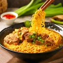 Uni-President Gourmet Braised Pork Instant Noodle Cup 12*105 g (Whole Box) image 2