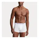 Ralph Lauren Stretch Cotton Trunk 3-Pack - Red/White/Cruise Navy image 3