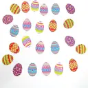 Yuejia 2Pcs 9.8ft/3mEaster Egg Garland Easter Decoration Banner Easter Party Decoration Spring Garland Pastel Egg Hunt Bunting Garland for Easter Brunch Easter Birthday Office & Home Decor image 6