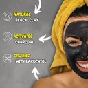 7th Heaven Charcoal & Black Clay Skin Rebalance Peel-off Mask with Bakuchiol 10ml image 2