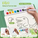 JoyCat Dinosaur and Vehicle Series Paint with Water Coloring Books image 1