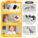 JoyCat Wooden Animal Alphabet Magnets - Large A-Z Fridge Set, 26 Pieces for Toddlers image 6