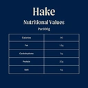 The Fish Society Wild Cape Hake Loin Steaks 320g image 5