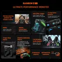 BIGBIG WON Rainbow 2 Pro Wired Pc Gaming Controller,BIGBIG WON Nintendo Switch pro Controller for tears of the kingdom Game,6-Axis Gyro,one key Wake-up,Macro,Turbo, Dual Shock, Custom Buttons,RGB Light for pc/switch lite/PS4 image 1