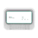 ecoair AVS Anti-Covid Air Steriliser – Thermo-Clean Technology， 100 m³/h Airflow， Quiet 28–43 dB， Nano-Silver Washable Filter， 42 m² Coverage – White image 3