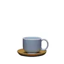 Hübsch Amare Tasse avec soucoupe - Bleu clair/marron image 0