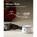 homerunPET Wireless Pump Dog Water Fountain WF20, 2L, Wireless Pump Design, Ultra-Quiet Operation (<20 dB), cat water fountain, indoor, kitty spout, cat water bowl, cat stuff, cat water dispenser image 4