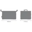 Brabantia Foldable Laundry Basket, 35litre, Grey image 5