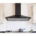 DeLonghi DCH 900BL 90cm Chimney Cooker Hood, Ducted OR Recirculation image 2