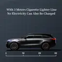 6000mAh Dual Power Digital Display Air Pump, Mini Portable with LED Light, Suitable for Inflating Car, Motorcycle, and Bicycle Tires, and Ball Inflators image 6