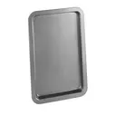 Chef Aid Non-Stick Carbon Steel Baking Tray, Durable Non Stick Coating, Fridge and Freezer Safe, Perfect for Baked Goods and Roasting, 30cm x 18cm, Robust Essential Oven pan, Grey,30x18cm image 0