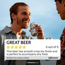 Asahi Non-Alcohol Beer 4x330ml Can 0.0% image 3