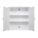 Croydex Bathroom Mirror Cabinet - Ashby White image 4