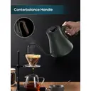 Cocinare FLOW M9 Bouilloire électrique à col de cygne avec contrôle précis de la température et chauffage rapide, 1500 W, Goya Black - 0,9 L image 2