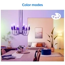 Philips Smart Light Bulb LED Candle Frosted Screw E14 Full Colour & Warm/Cool Spectrum 40W 2pcs image 9
