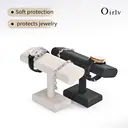 Oirlv Watch Stand, Watches Display Stands Base Watch Necklace Bracelet Organizer Rack Bangle Scrunchie Headband Showcase Watch Stands For Photography Women Men image 2