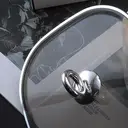 Boîte de Rangement pour Bijoux JORDAN&JUDY Grande Capacité à Compartiments Multiples pour Boucles d’Oreilles, Colliers, Bagues et Montres - Blanc Crème image 8